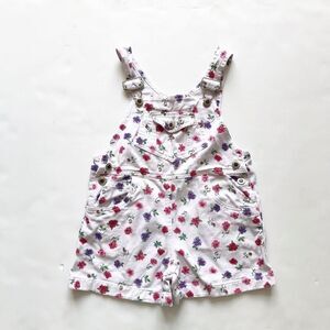 Vintage Alley Cat sports club denim shortalls  6X